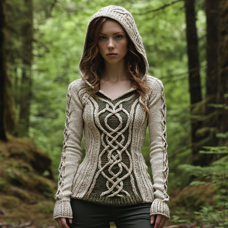 Gracefully Designed Sweater