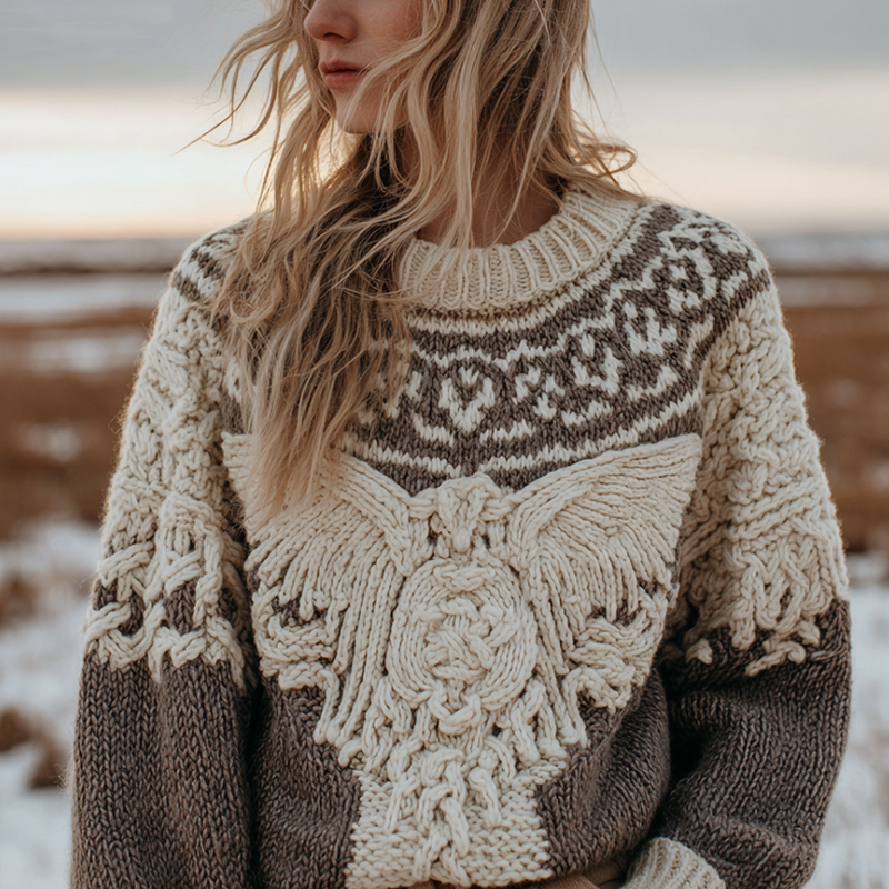 Gracefully Designed Sweater