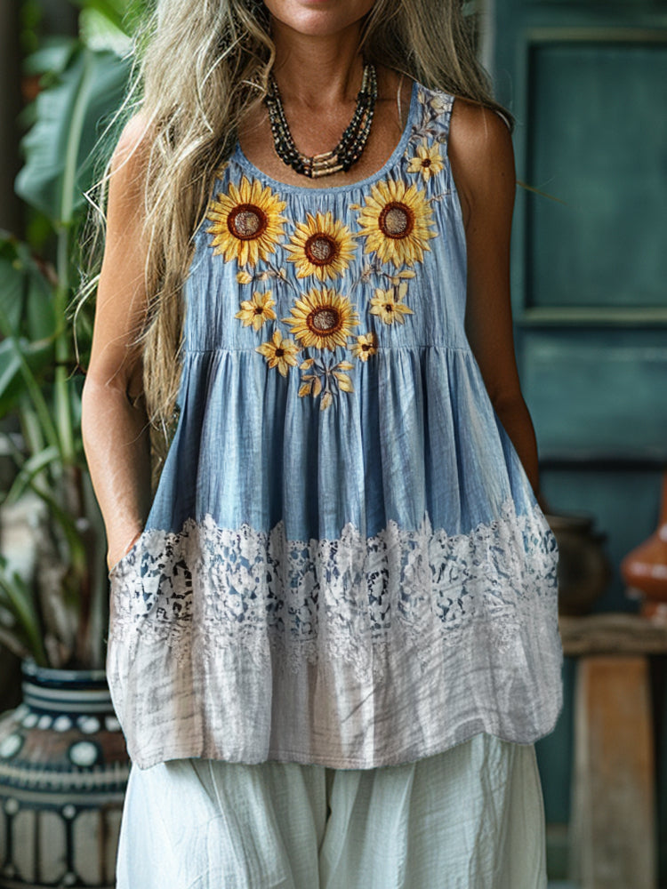 Timeless Vintage Style Top