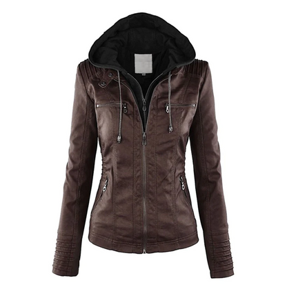 JO | Elegant leather jacket