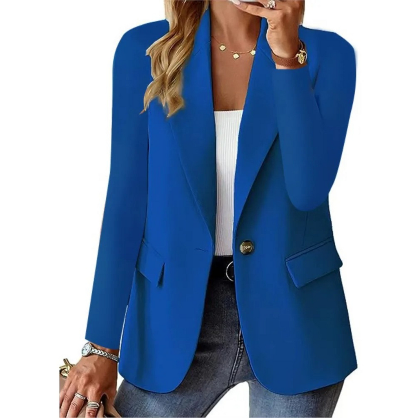 JO | Long-sleeved casual blazer for women
