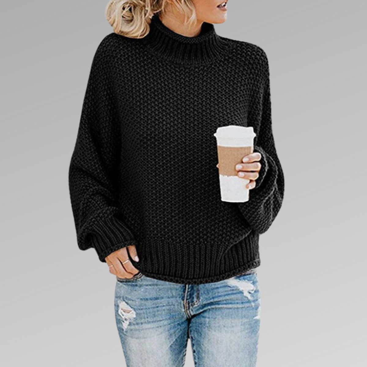 Gracefully Designed Sweater