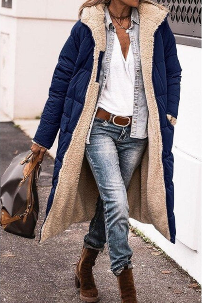 JO | warm padded jacket with hood