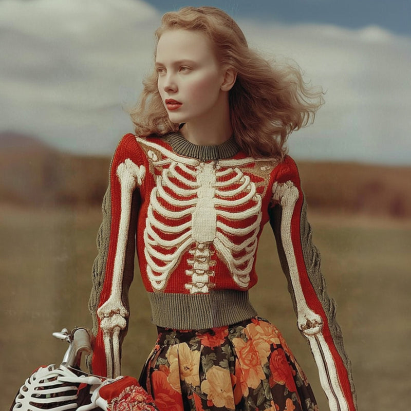 Gracefully Designed Sweater
