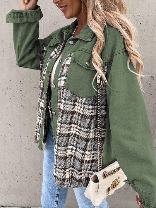 JO | Vintage flannel jacket for women