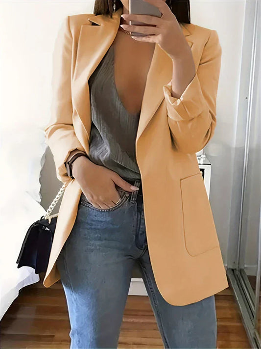 JO | Casual oversized lyre blazer