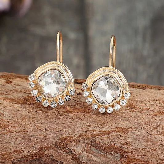 Delicate Artisan Gold Earring
