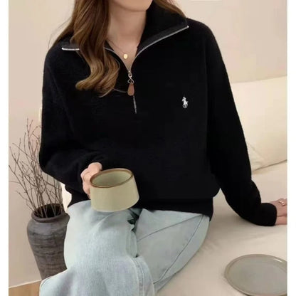 JO | MW - Comfortable sweater with zipper