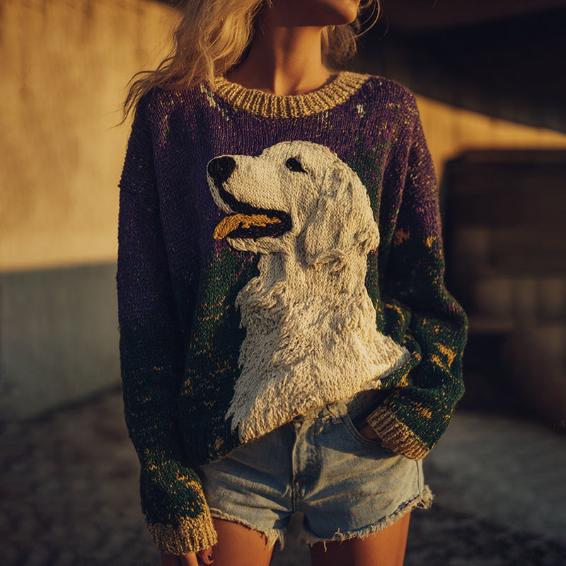 Gracefully Designed Sweater
