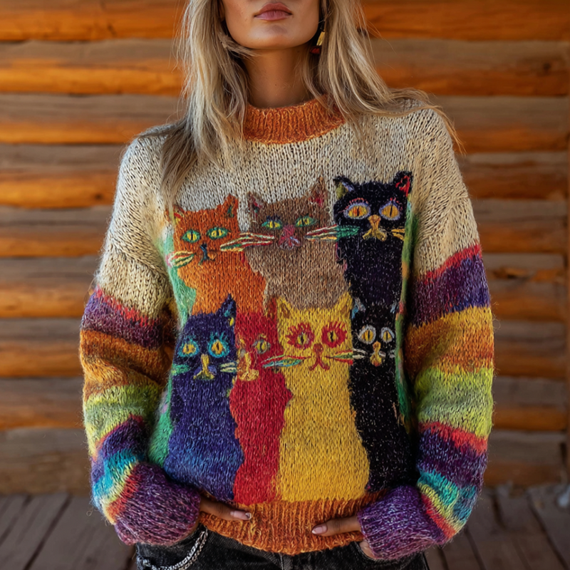 Timeless Vintage Style Sweater
