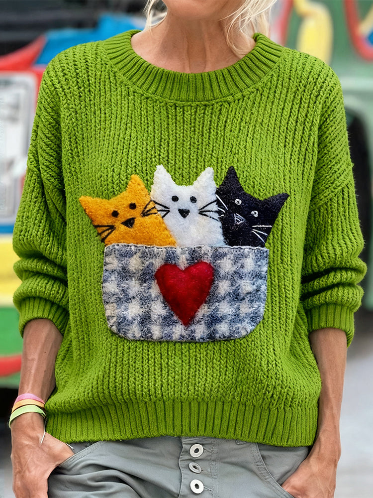 Gracefully Designed Sweater