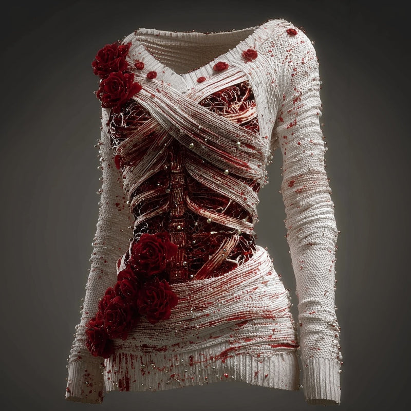 Gracefully Designed Sweater