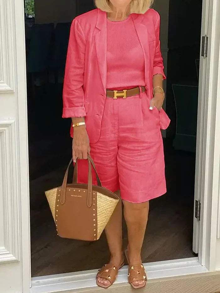 JO | Elegant blazer and shorts - Stylish - Ideal for warm days