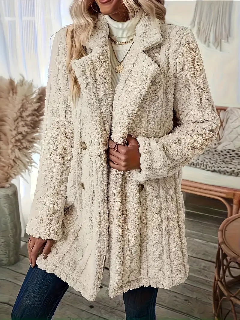 JO | Soft, single-colored, long-sleeved thermal jacket