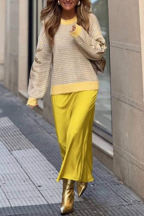 Gracefully Designed Sweater