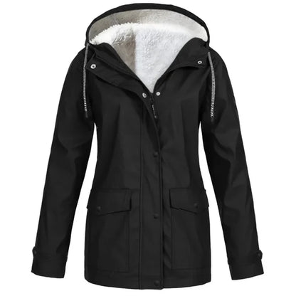 JO | Raincoat with pocket for women