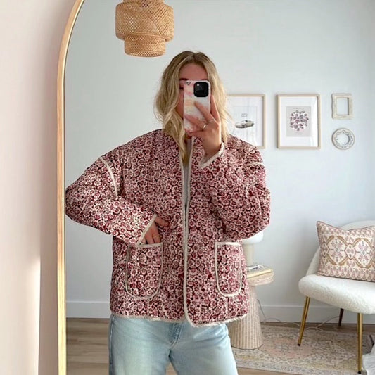 JO | Daisy patterned jacket