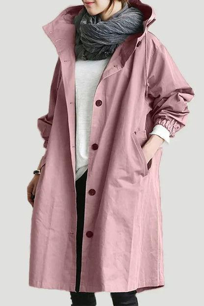 JO | long outdoor jacket with hood