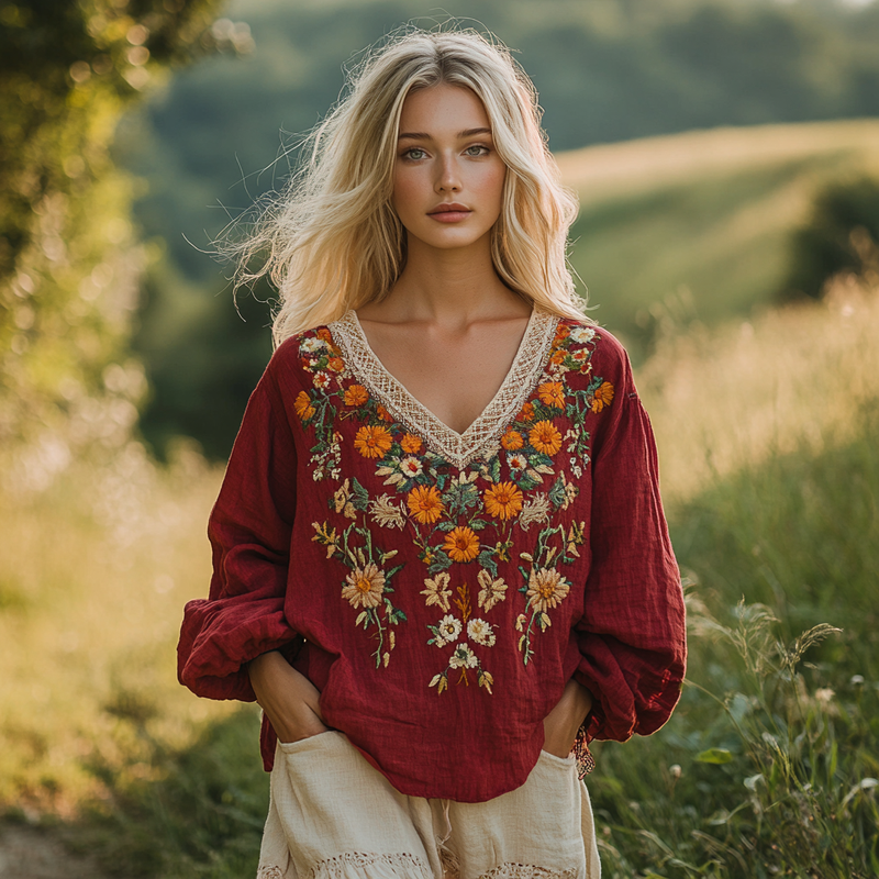 Vintage Inspired Blouse
