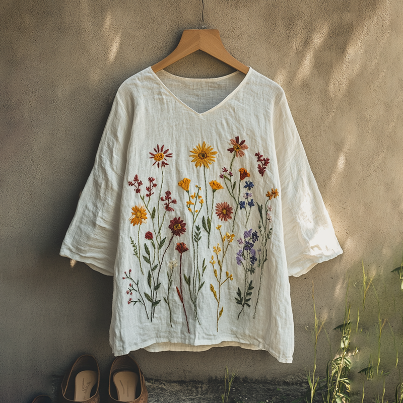 Timeless Vintage Style Blouse