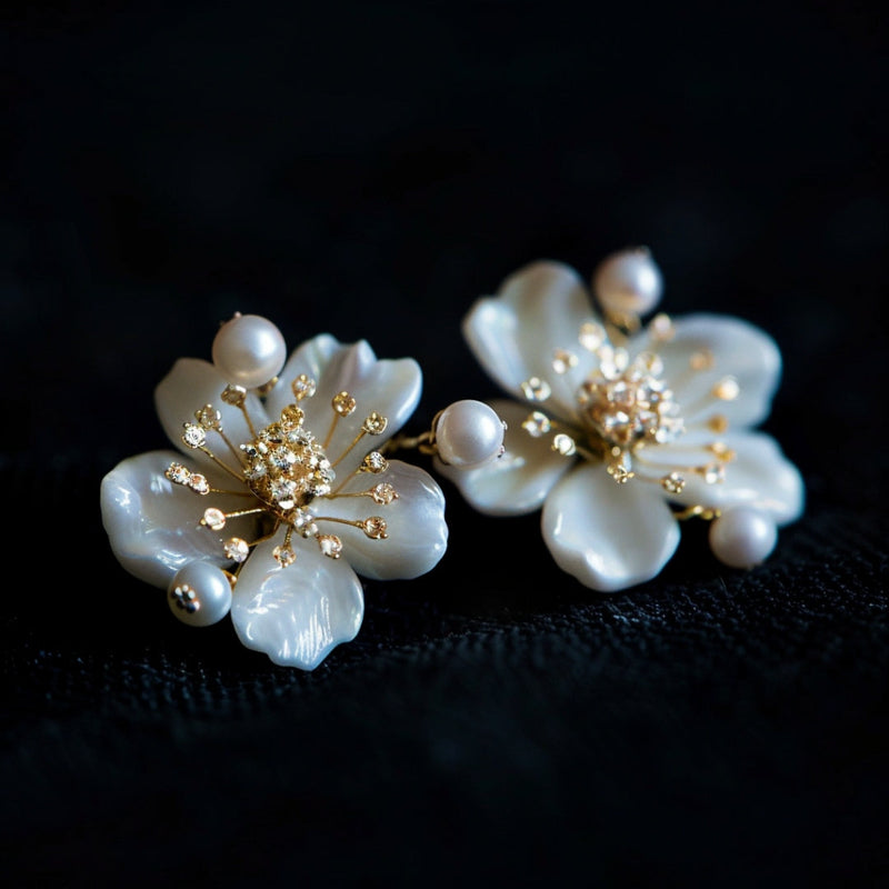 Vintage Handmade Pearl Earring