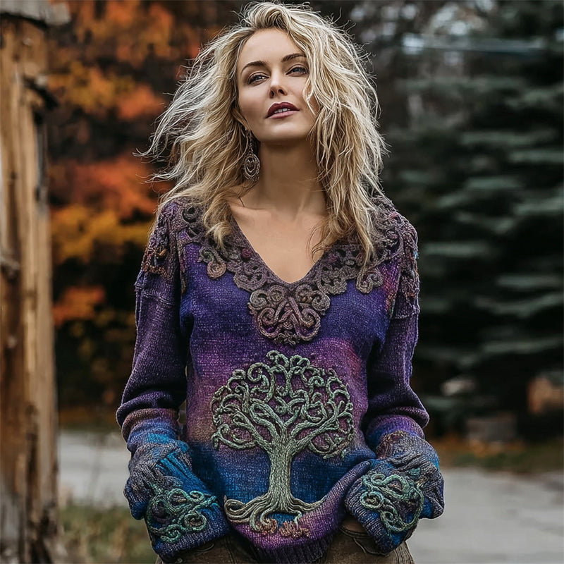 Gracefully Designed Sweater