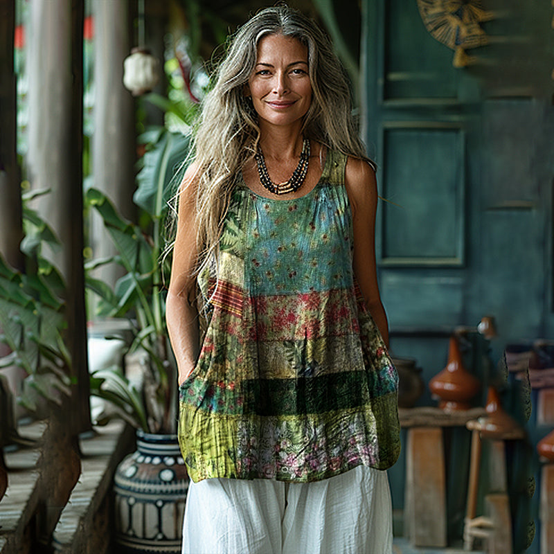 Timeless Vintage Style Top