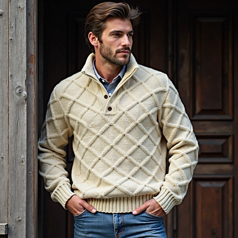 Classic Designed Sweater