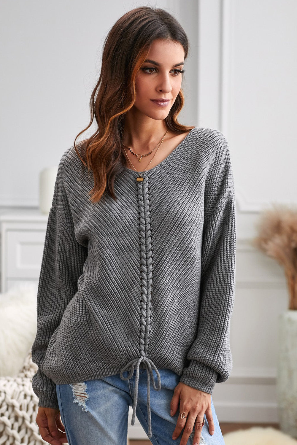 Gracefully Designed Sweater