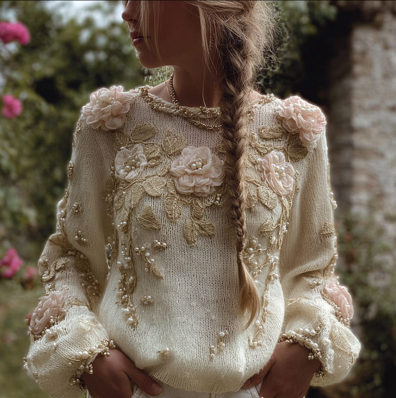 Gracefully Designed Sweater