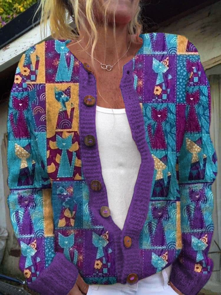 Timeless Vintage Style Cardigan