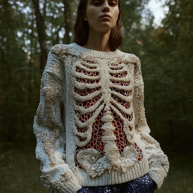 Gracefully Designed Sweater