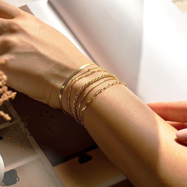 Vintage Handmade Gold Set