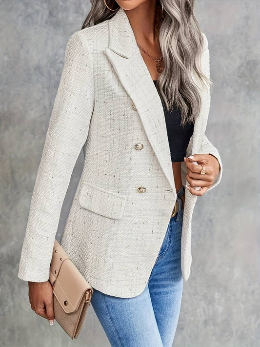 JO | long-sleeved blazer with lapel collar