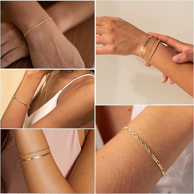 Vintage Handmade Gold Set