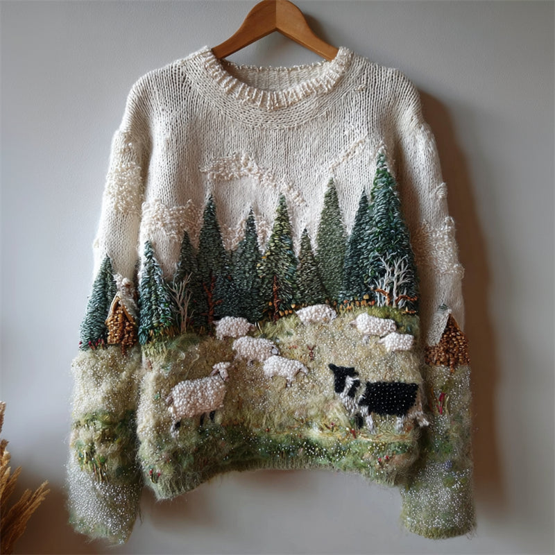 Gracefully Designed Sweater
