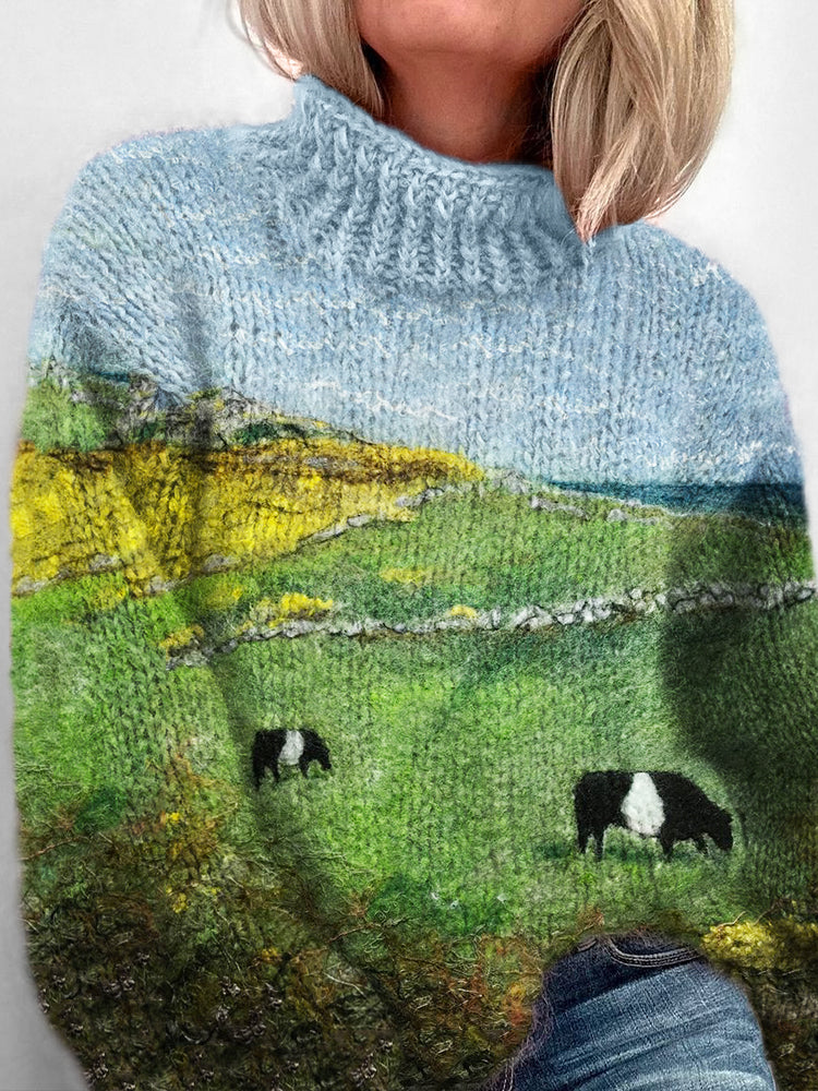 Gracefully Designed Sweater