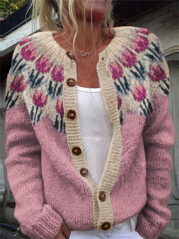 Timeless Vintage Style Cardigan
