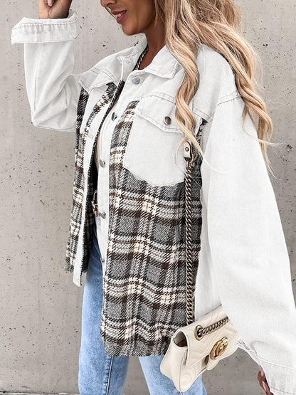 JO | Vintage flannel jacket for women