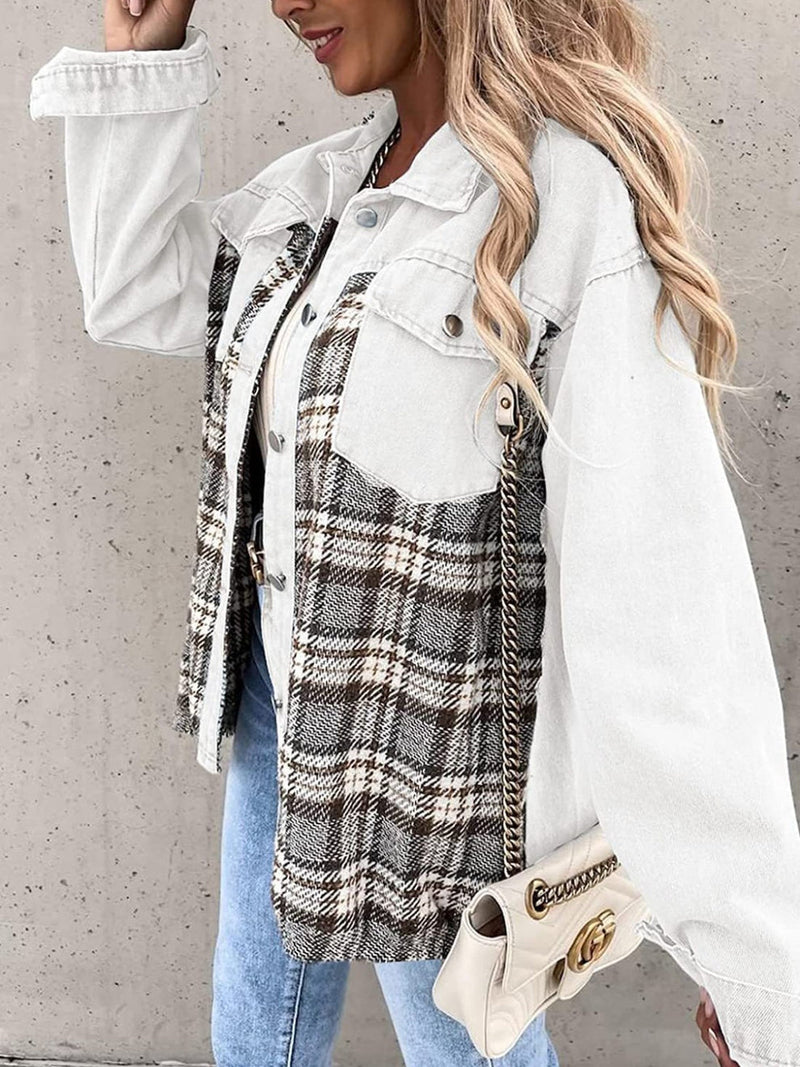 JO | Vintage flannel jacket for women