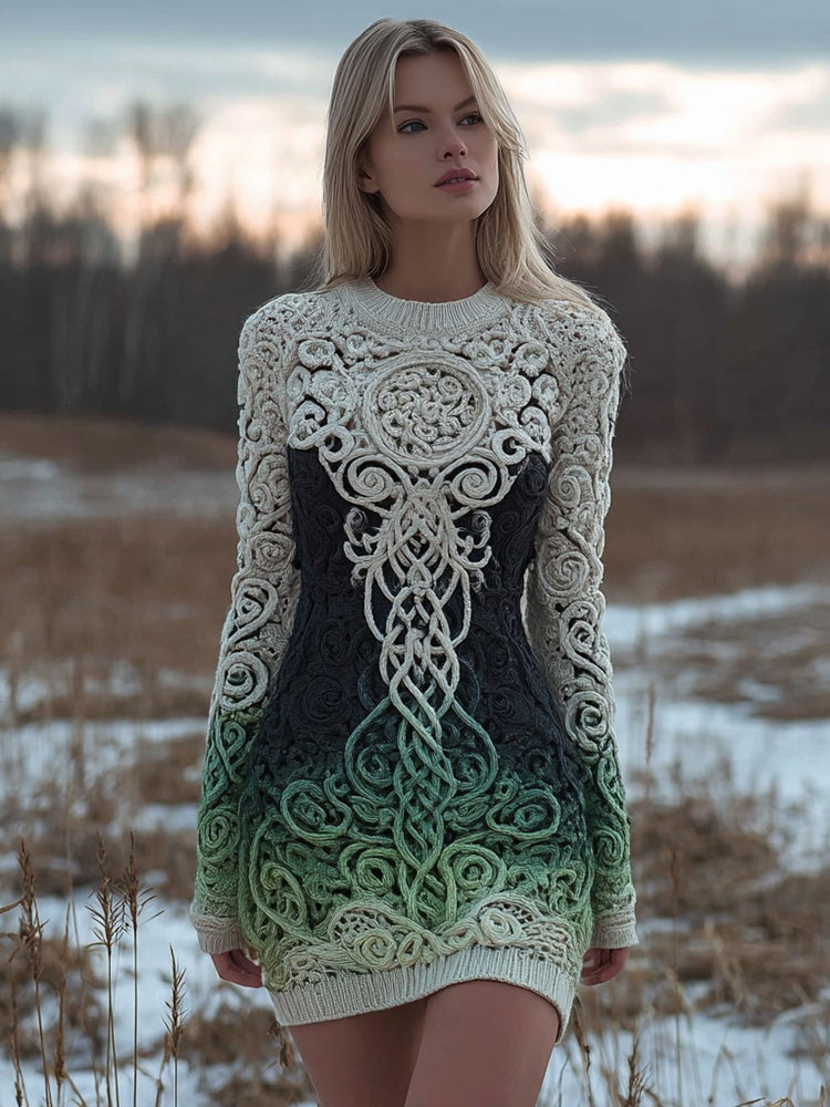 Gracefully Designed Sweater