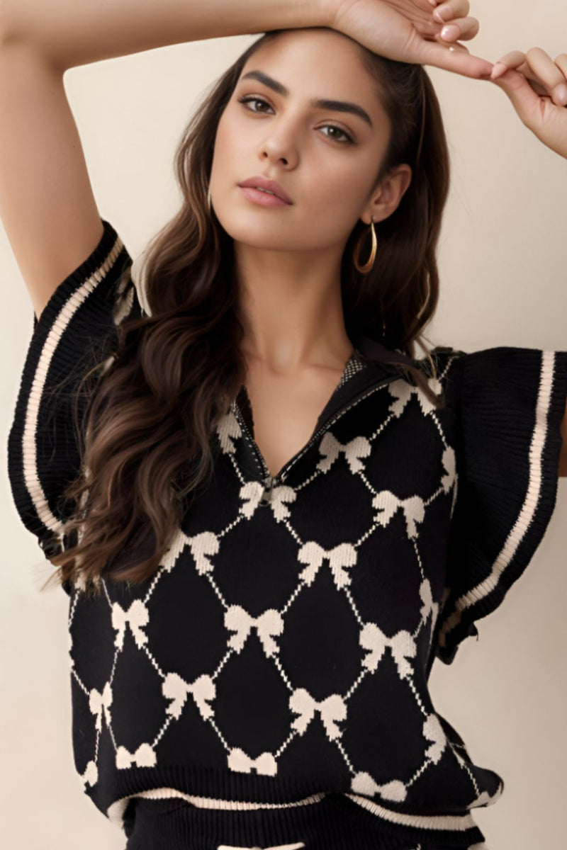 Gracefully Designed Sweater