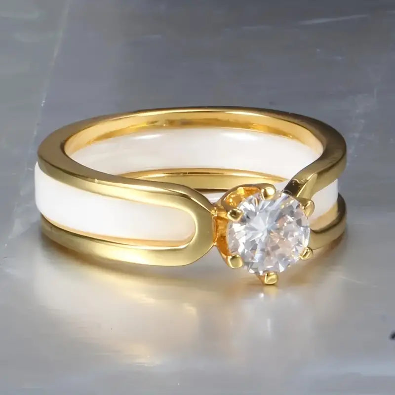 Romantic Gold Ring for Special Moments