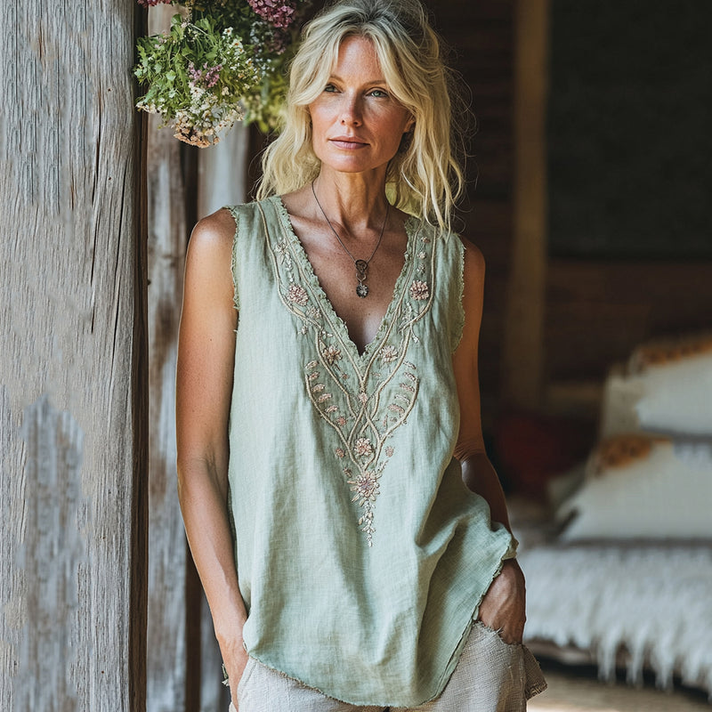 Timeless Vintage Style Top