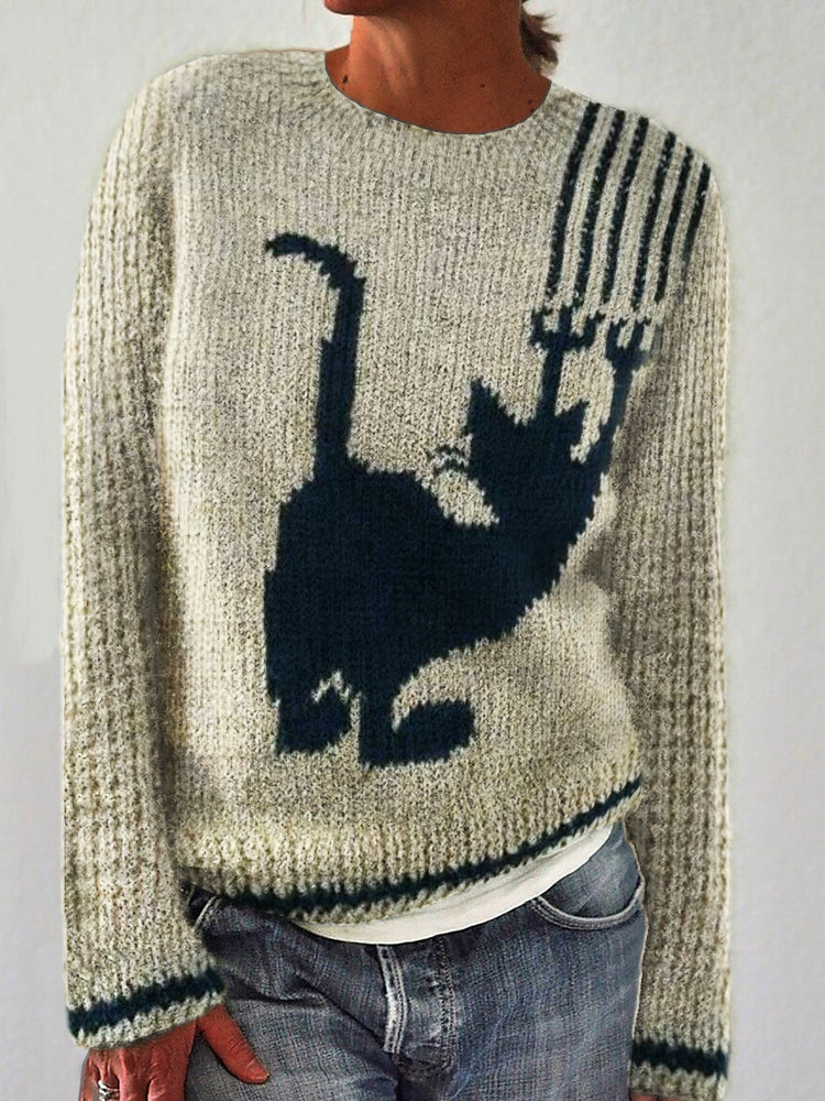 Gracefully Designed Sweater