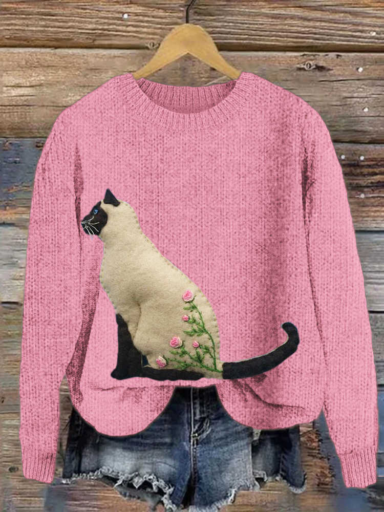 Gracefully Designed Sweater