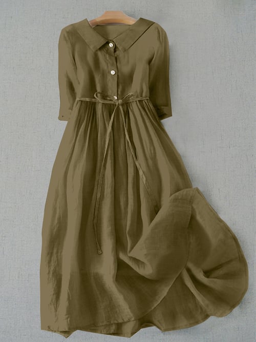 KS | Literally simple cotton dress