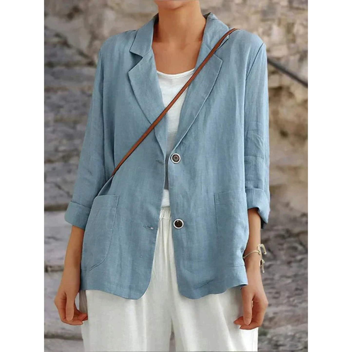 JO | Stylish linen blazer