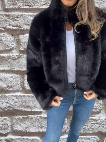 JO | Luxury Furry Jacket for women