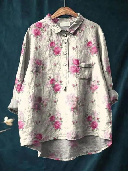 KS | Elegant and versatile floral blouse